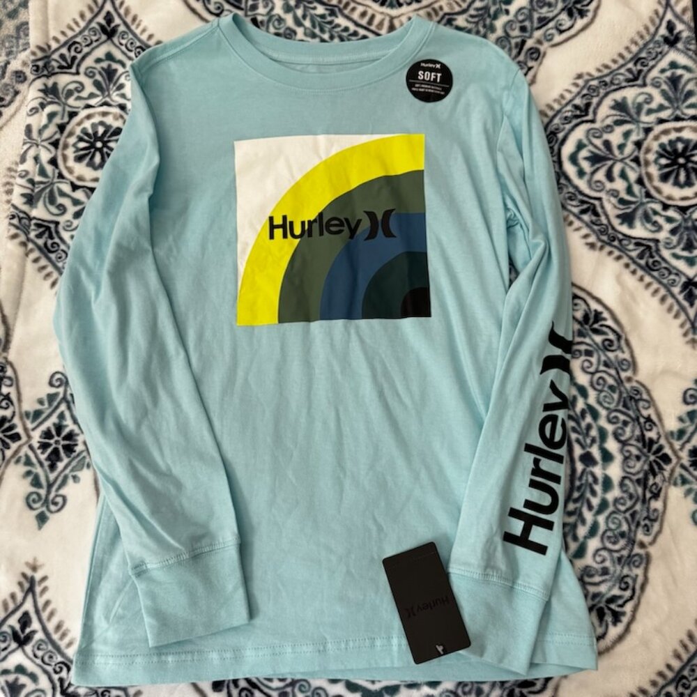NWT Boys Hurley Long Sleeve